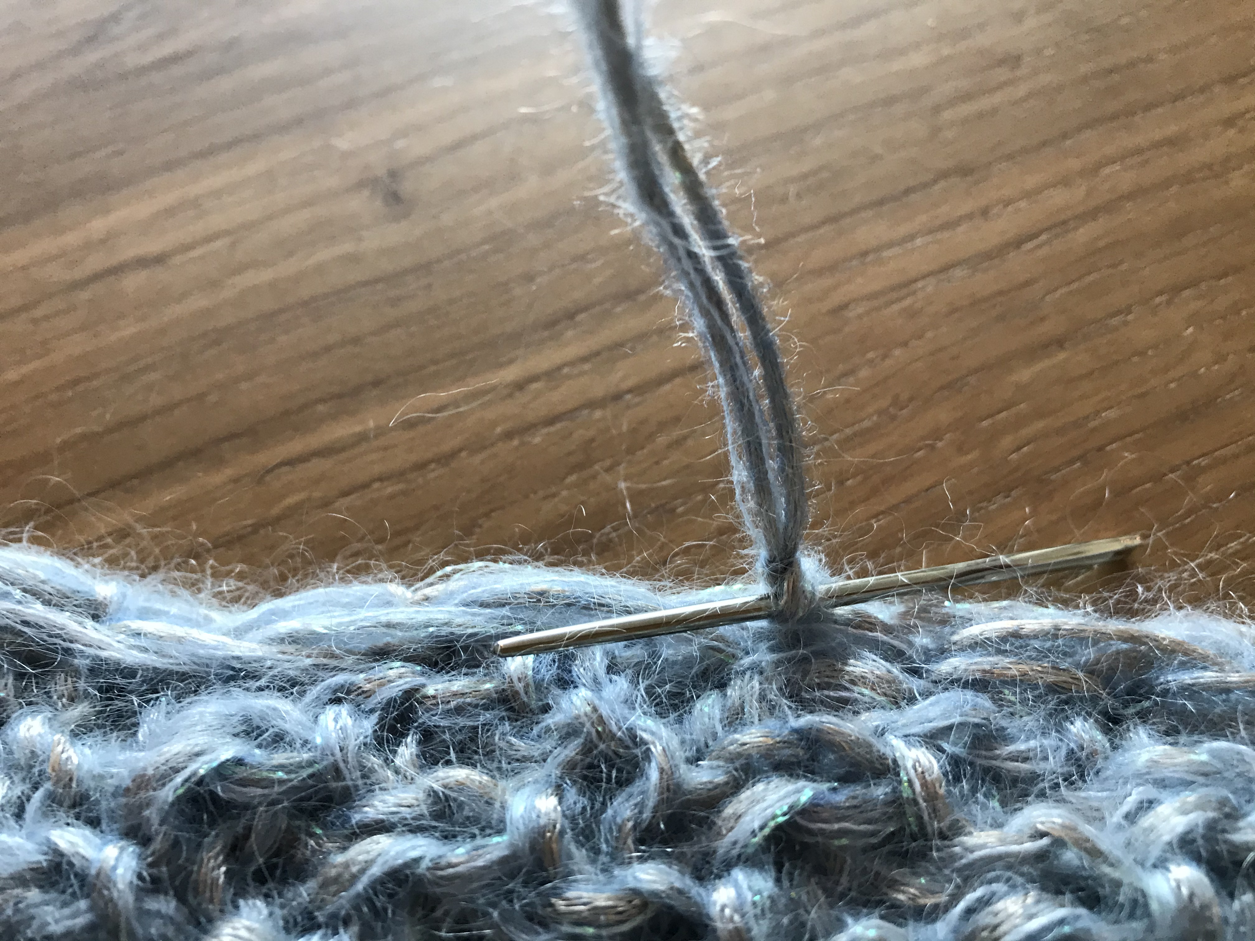 Draadjes afhechten 6