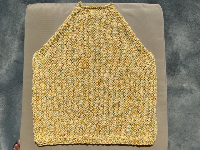 Sweater Shades of Yellow breien 6